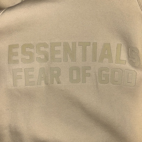 Essentials FOG 2022 egg shell hoodie - Picture 1 of 3